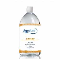 Acide chlorhydrique 4% Agualab 1 Litre Bouteille en verre - 1