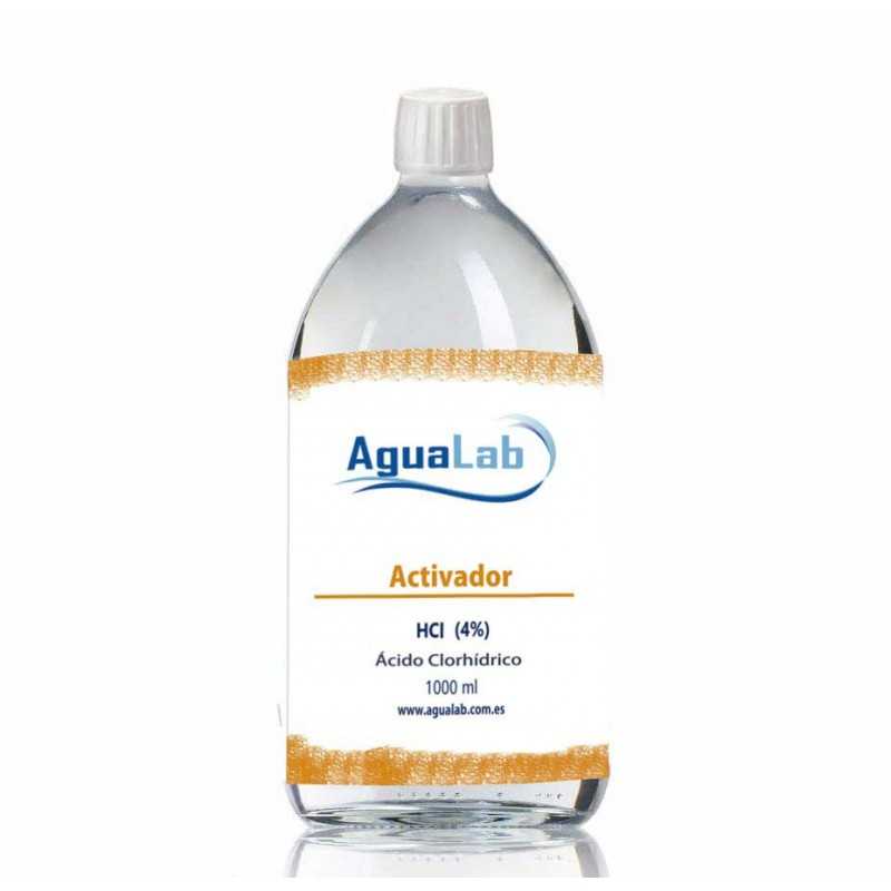 Salzsäure 4% Agualab 1-Liter-Glasflasche - 1
