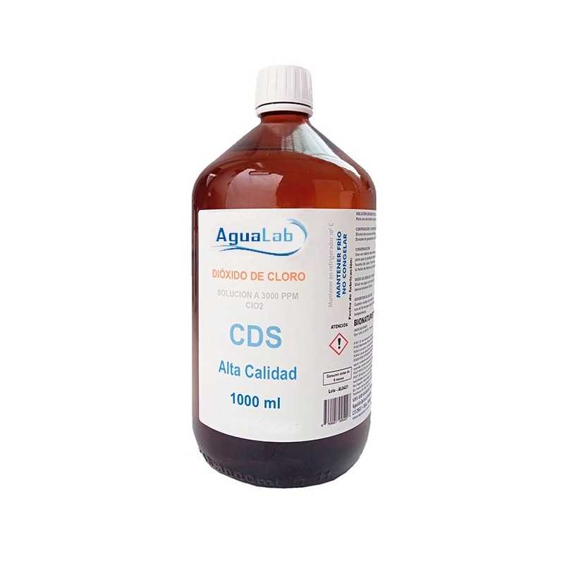 Agualab CDS envase de cristal 1000 ml - 1 Agualab CDS envase de cristal 1000 ml - 1