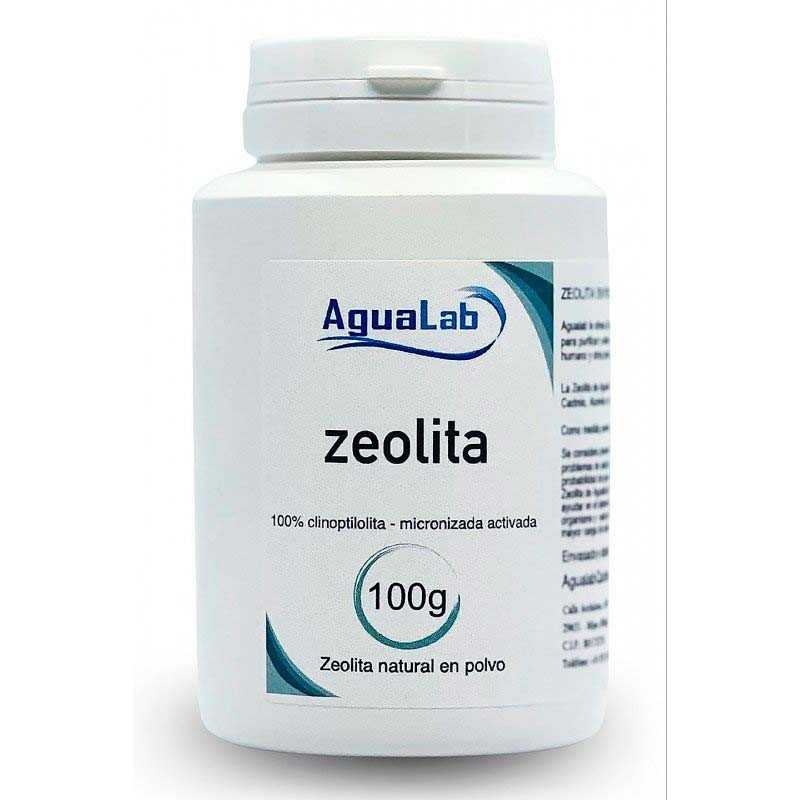 Zeolita Clinoptilolita en polvo ALTA CALIDAD - 100g AGUALAB