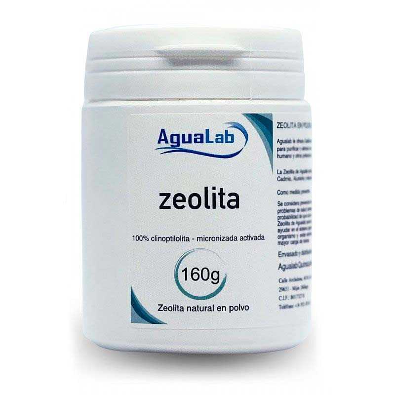 Zeolita Clinoptilolita en polvo ALTA CALIDAD - 160g AGUALAB - 1