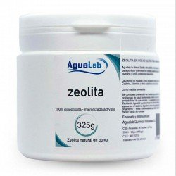 Zeolita Clinoptilolita en polvo ALTA CALIDAD - 325g AGUALAB - 1