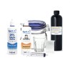 Kit Agualab strumenti per il trattamento delle acque 1+1 Clorito Sódico al 25% + Activador Ácido Clorhídrico 4% 140 ml - 1