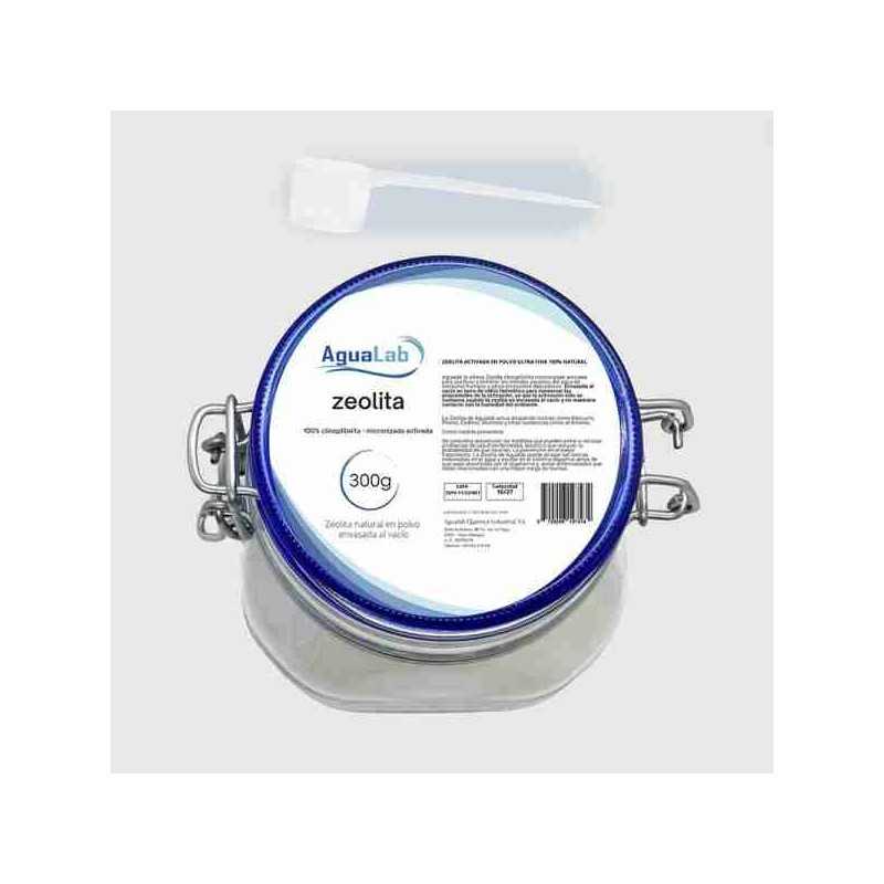 Zeolita Clinoptilolita Activada en Polvo al vacío 300g – Agualab - 1