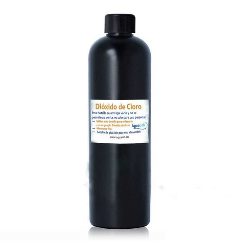 Ampolla Agualab buida emplenable Per diòxid de clor 500ml Agualab - 1