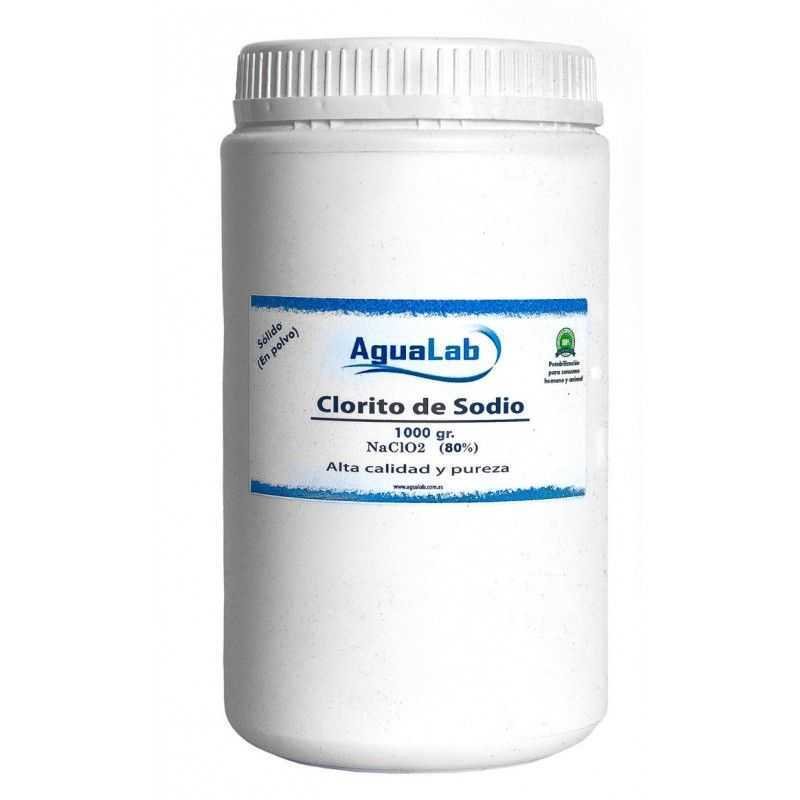 1 Kilo en polvo (sólido) - Clorito sódico al 80% Agualab - 1